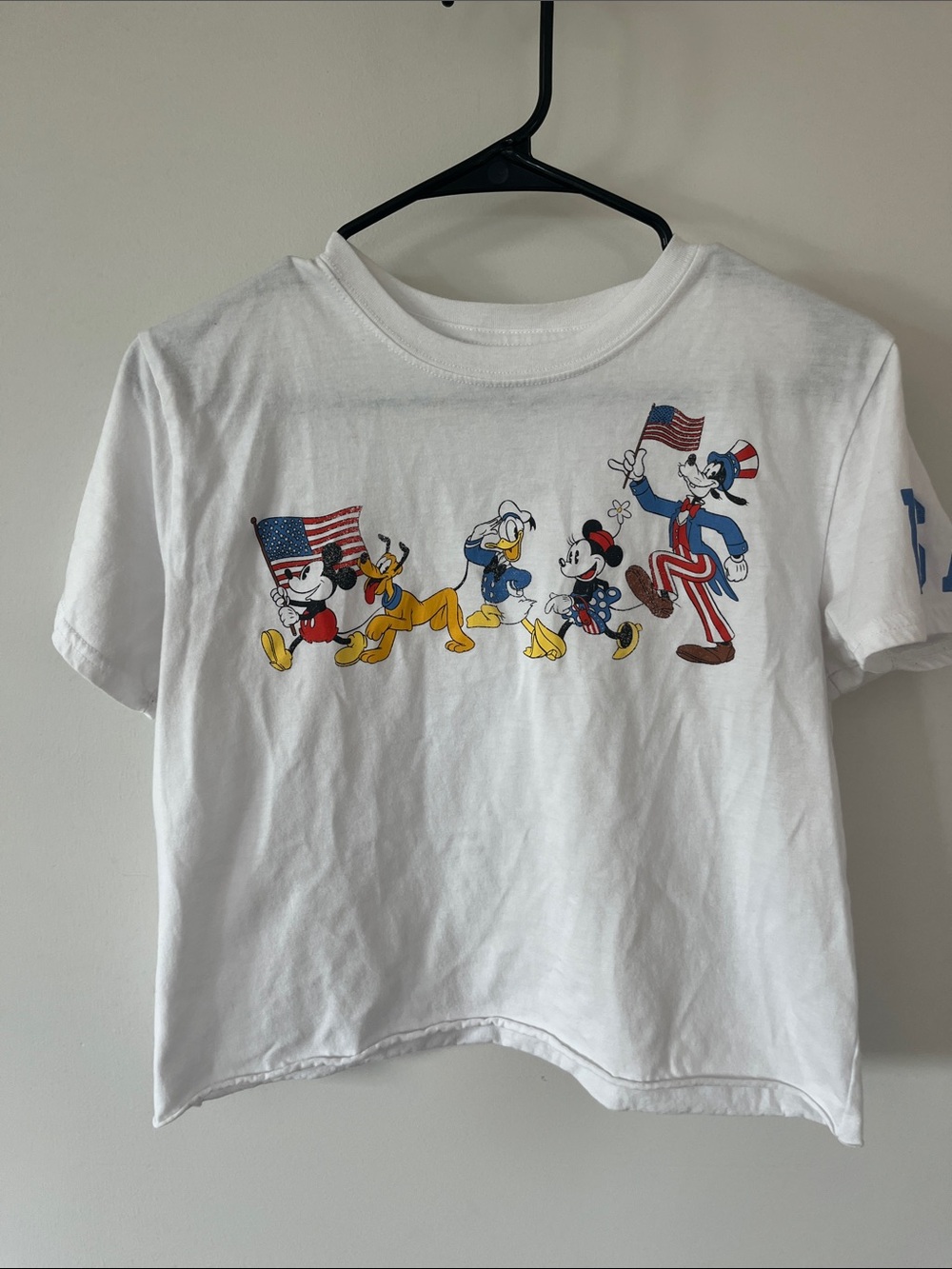 Disney and Champion, size large t shirts.